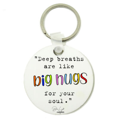 Deep Breaths - Key Tag Thumbnail